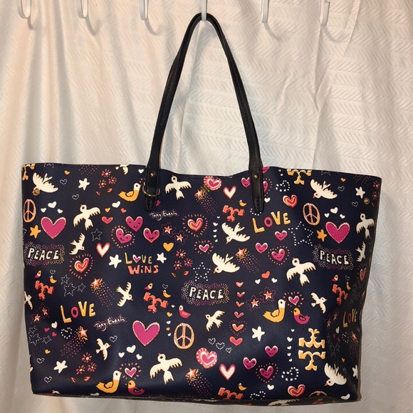 Tory Burch Handbags - Tory Burch Kerrington “Love Wins” tote